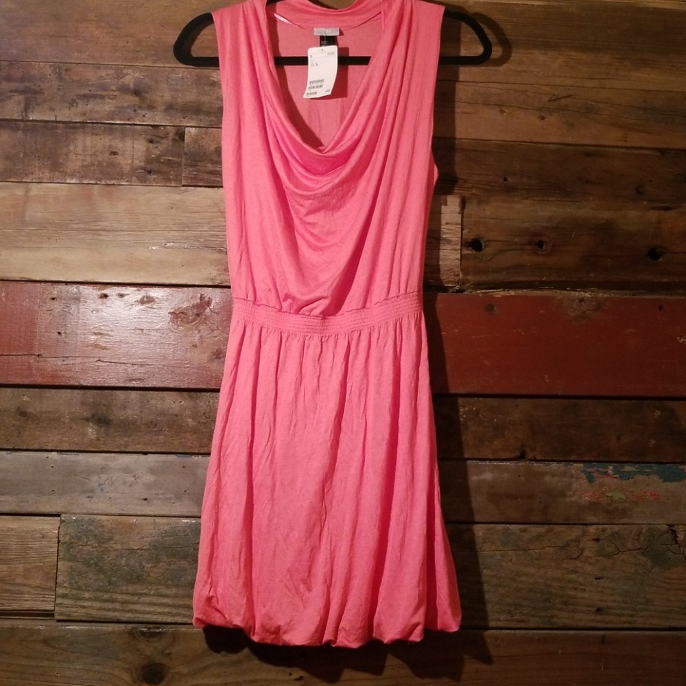 H& M coral dress